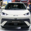 BYD Atto 1 launched in Thailand – brand’s cheapest EV; 75 PS, up to 304 km WLTP; priced from RM52k