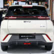 BYD Atto 1 launched in Thailand – brand’s cheapest EV; 75 PS, up to 304 km WLTP; priced from RM52k