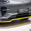 Geely EX2 bodykit shown in Thailand – the Proton eMas 5 EV twin gets dressed up in various styles
