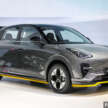 Geely EX2 bodykit shown in Thailand – the Proton eMas 5 EV twin gets dressed up in various styles