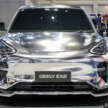Geely EX2 bodykit shown in Thailand – the Proton eMas 5 EV twin gets dressed up in various styles