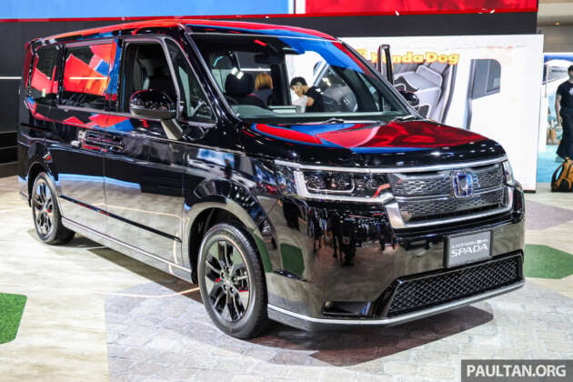 2026 Honda StepWGN on display in Bangkok – e:HEV Spada variant at RM216k; CBU Japan; 2.0L hybrid