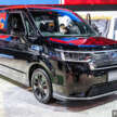 2026 Honda StepWGN on display in Bangkok – e:HEV Spada variant at RM216k; CBU Japan; 2.0L hybrid
