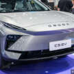 Chery O5 second facelift in Bangkok – sharp nose, ‘lightning’ tail lamps, new interior, in Malaysia this year