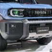 Toyota Land Cruiser FJ debuts in Thailand –  sole 4WD variant, 166 PS/245 Nm 2.7 litre NA, 6AT, fr. RM152k