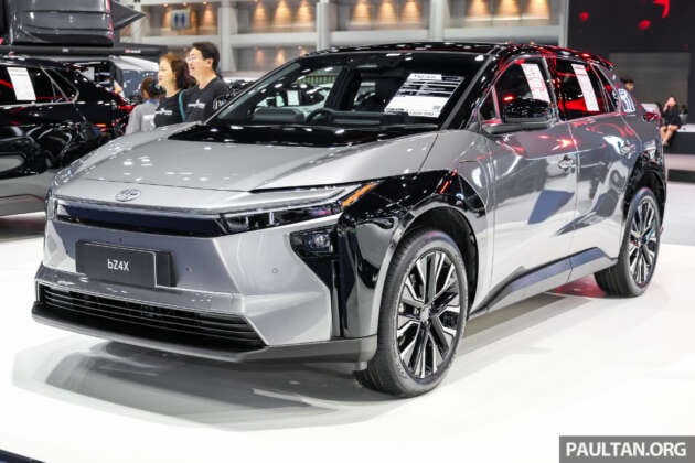 2026 Toyota bZ4X facelift in Bangkok – two variants, up to 525 km WLTP; from RM185k in Thailand