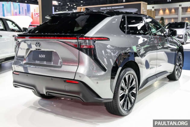 2026 Toyota bZ4X facelift in Bangkok – two variants, up to 525 km WLTP; from RM185k in Thailand