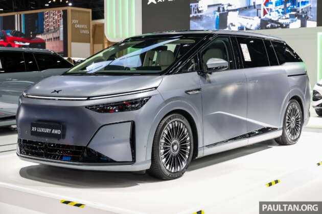 2027 Xpeng X9 facelift spied in Malaysia – 537 PS AWD, up to 615 km WLTP, 542 kW DC charging, CKD?