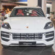 2026 Porsche Cayenne, Cayenne S E-Hybrid Coupé in Malaysia: 21-inch wheels now, RM609k and RM739k