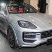2026 Porsche Cayenne, Cayenne S E-Hybrid Coupé in Malaysia: 21-inch wheels now, RM609k and RM739k