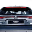 2026 Toyota Harrier 2.5 Hybrid launched in Malaysia – 218 PS combined, 12.3-inch digital display; fr RM289k