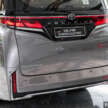2026 Toyota Vellfire Hybrid in Malaysia – full gallery of petrol-electric MPV with 250 PS, Alphard kit, RM550k