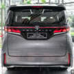 2026 Toyota Vellfire Hybrid in Malaysia – full gallery of petrol-electric MPV with 250 PS, Alphard kit, RM550k