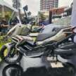 2026 Zontes 368 V2 range in Malaysia, four model variants, with pricing starting at RM23,800