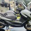 2026 Zontes 368 V2 range in Malaysia, four model variants, with pricing starting at RM23,800