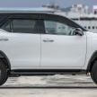 2026 Toyota Fortuner spied – based on new Hilux, heavy facelift with carryover body structure