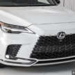 Lexus RX 500h F Sport Special Edition in Malaysia – RM512,888; 50 units only; exclusive design touches