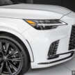 Lexus RX 500h F Sport Special Edition in Malaysia – RM512,888; 50 units only; exclusive design touches