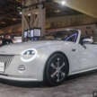 Daihatsu K-Open remains a kei car – drops larger size and 1.3L idea, but will be FR; Akio Toyoda to sign it off