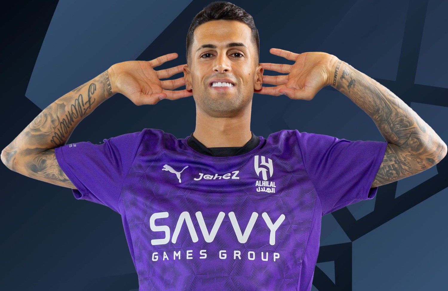 Joao Cancelo lebih pilih bermain untuk Al-Hilal, 1. Hugo Lloris (Los Angeles FC), 2. Sergio Ramos (Monterrey), 3. Thiago Silva (Fluminense), 4. Nicolas Otamendi (Benfica), 5. Joao Cancelo (Al-Hilal), 6. Ander Herrera (Boca Juniors), 7. Ruben Neves (Al-Hilal), 8. Alex Telles (Botafogo), 9. Angel Di Maria (Benfica), 10. Edinson Cavani (Boca Juniors), 11. Olivier Giroud (Los Angeles FC)