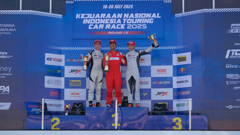 Dominasi TGRI di Kejurnas ITCR 1200 Mandalika