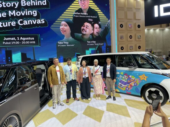 ID. Buzz kolaborasi maxdecal dan seniman muda