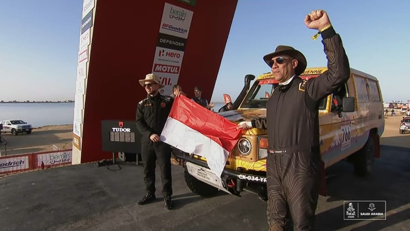 Shammie Zacky Baridwan Rally Dakar 2026