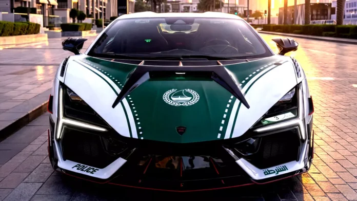 lamborghini revuelto mansory polisi dubai