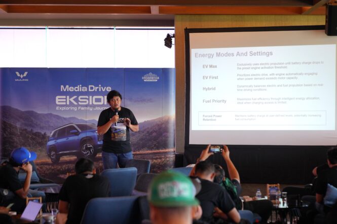 test drive wuling eksion phev