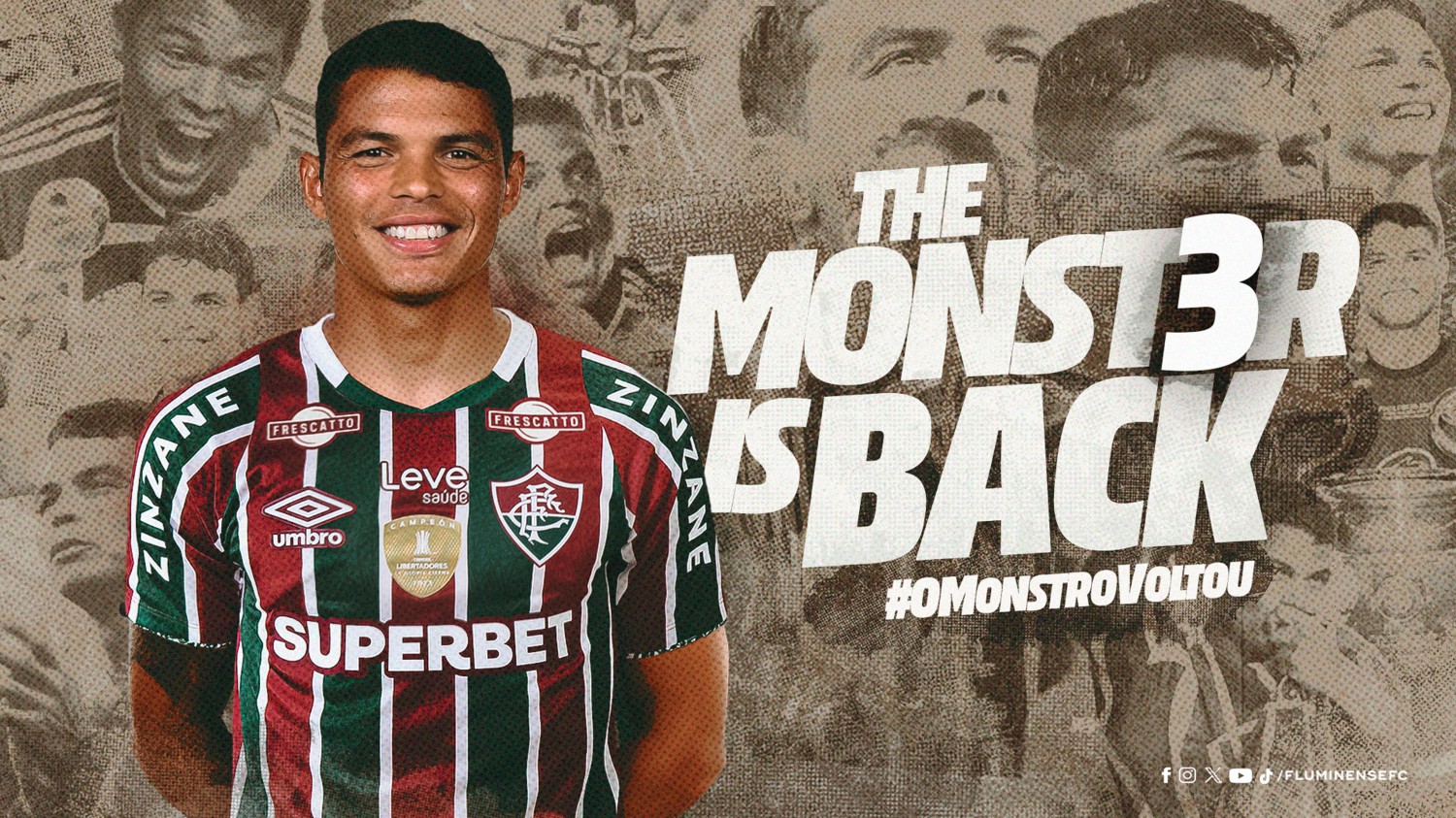 Thiago Silva kini membela Fluminense, 1. Hugo Lloris (Los Angeles FC), 2. Sergio Ramos (Monterrey), 3. Thiago Silva (Fluminense), 4. Nicolas Otamendi (Benfica), 5. Joao Cancelo (Al-Hilal), 6. Ander Herrera (Boca Juniors), 7. Ruben Neves (Al-Hilal), 8. Alex Telles (Botafogo), 9. Angel Di Maria (Benfica), 10. Edinson Cavani (Boca Juniors), 11. Olivier Giroud (Los Angeles FC)