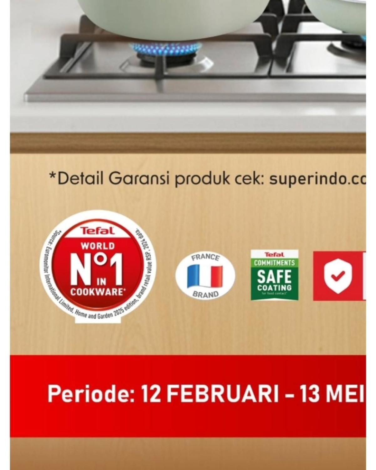 Super Indo, Promo Super Indo Hari Ini, Diskon hingga 70 Persen untuk Produk Tefal