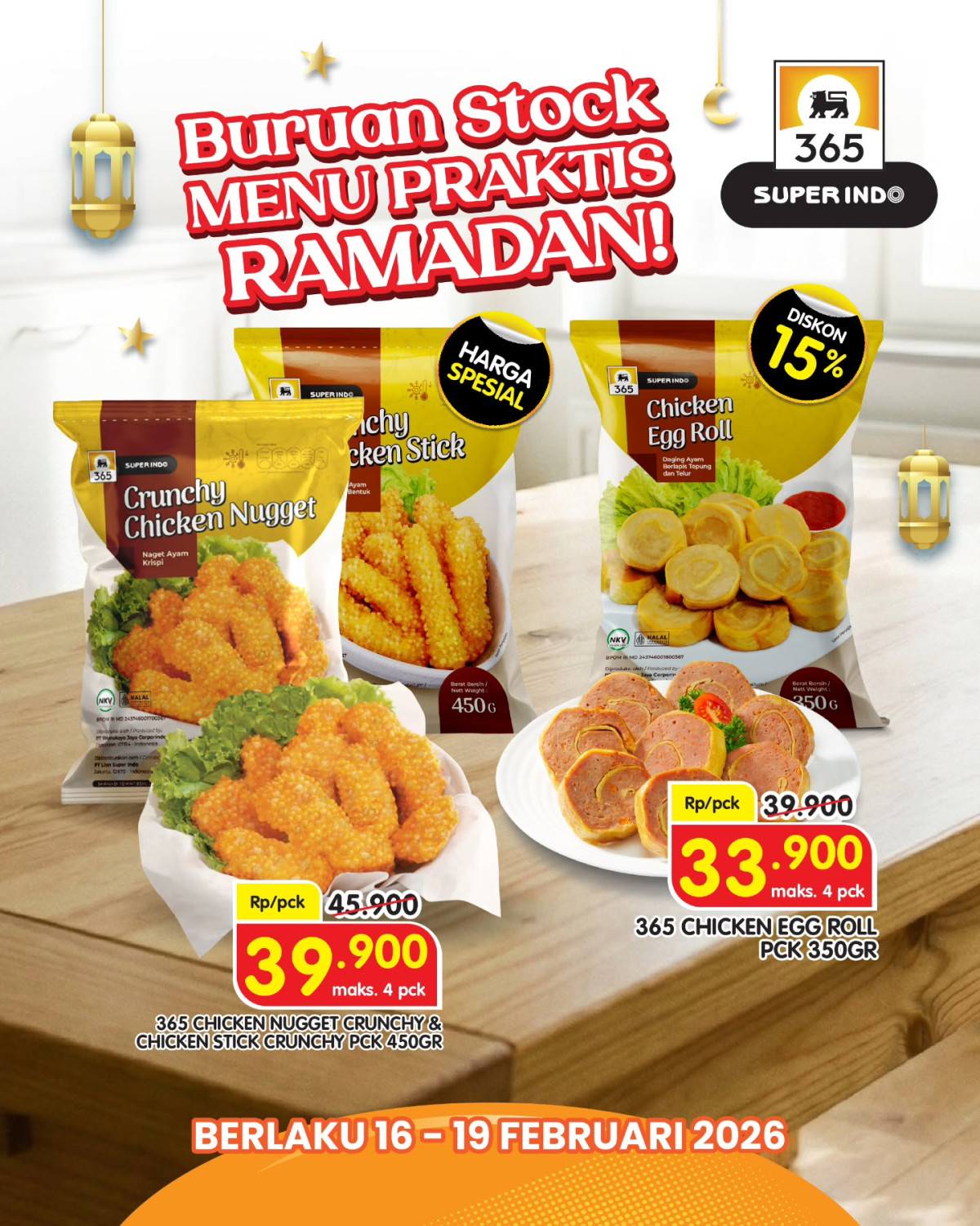 Super Indo, Promo Super Indo Hari Ini 12-18 Februari 2026, Diskon Takjil, Susu, hingga Buah, Super Indo - Diskon Menu Praktis Ramadan, Baca juga: , Super Indo - Diskon Ayam Panggang Rosemary, Super Indo - Diskon Minuman Segar hingga 25 persen, Super Indo - Diskon hingga 20 persen untuk bahan masakan Imlek, Super Indo - Diskon Buah Kaleng Segar, Super Indo - Diskon Mentega Anchor dan Arla, Super Indo - Diskon hingga 25 persen untuk Imboost dan Betadine, Super Indo - Diskon Nata de Coco & Kolang Kaling hingga 25 persen, Super Indo - Diskon Air Mineral Kartonan, Super Indo - Diskon 20 persen Indomilk Susu UHT Kids Karton, Super Indo - Diskon Kopi Roti dan Pisang Lilit, Super Indo - Diskon Bumbu Instan Bamboe & Munik, Super Indo - Diskon 20 persen Frisian Flag Kental Manis, Super Indo - Diskon Takjil Ramadhan hingga 30 persen, Super Indo - Diskon 15 persen Sosis 365, Super Indo - Diskon 15 persen Aneka Kue Kering & Kacang, Super Indo - Diskon 25 persen Nata De Coco, Super Indo - Diskon 15 persen Kaldu Rasa Jamur Totole, Super Indo - Diskon Madu Uray dan Herba Madu Enak