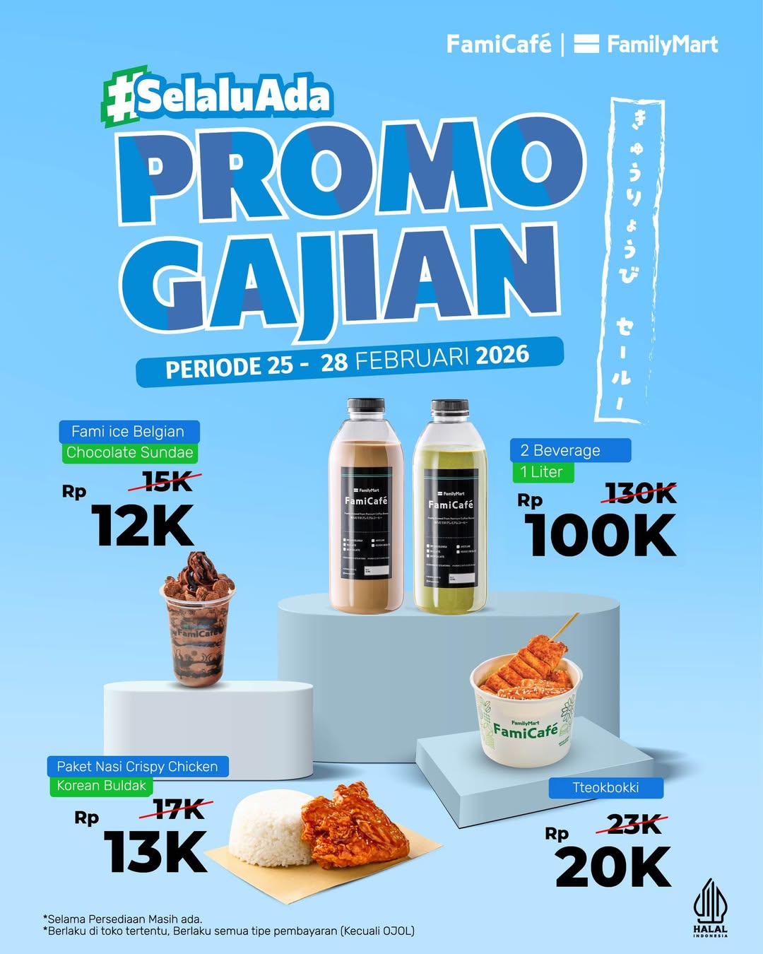 FamilyMart, Promo FamilyMart Hari Ini 25-28 Februari 2026, Diskon Menu Favorit