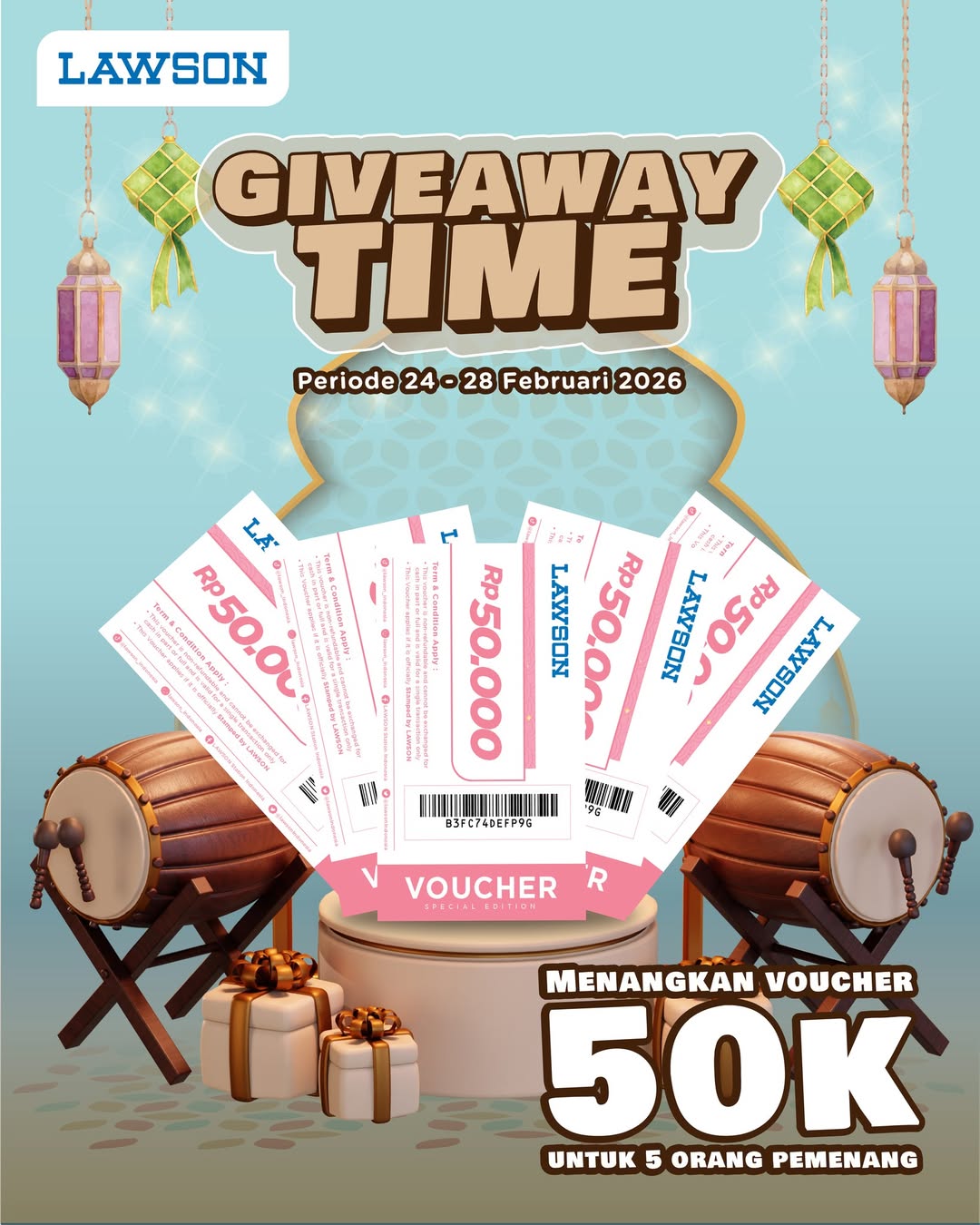 Promo Lawson Station Hari Ini 24-28 Februari 2026
