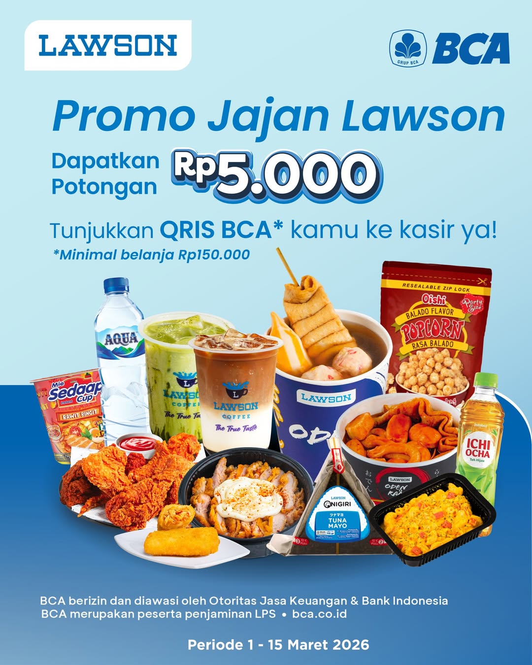 Promo Lawson Station di Maret 2026, Arabica Gayo Hanya Rp 10.000