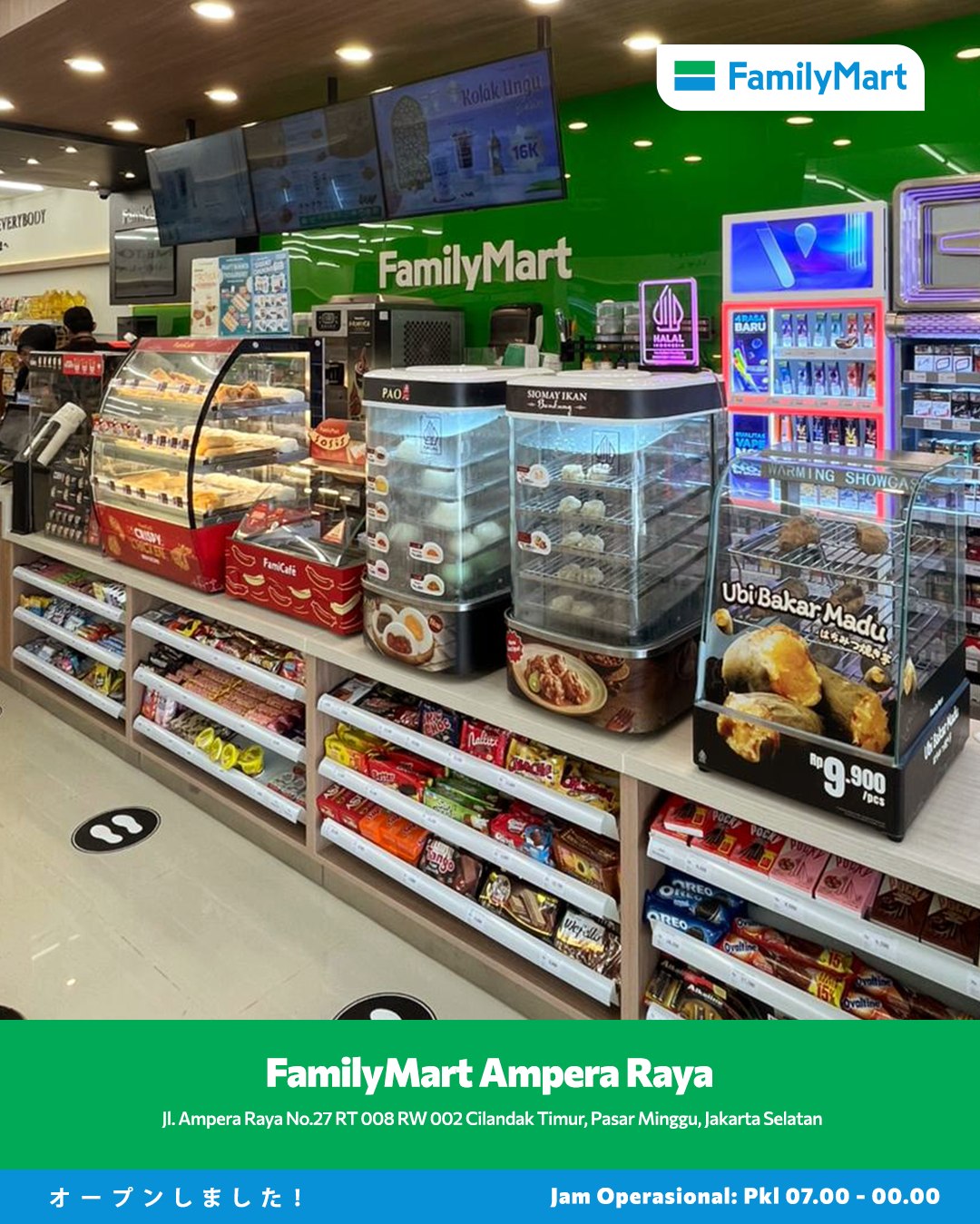 FamilyMart, Promo FamilyMart 11-17 Maret 2026, Diskon hingga 37 Persen untuk Produk Sehari-hari, Promo paket Combo Oden, Paker hemat all beverages, Amago Minyak Goreng Refill 2L, Mama Lemon jeruk nipis pch/950ml, Silverqueen Cashew/Almond pck/52g, Happytos Hijau/Nacho Cheese pck/140g, Snickers Chocolate Bar pck/51g, NU Green Tea/Yogurt All Variant btl/450ml, NUVO Liquid Soap Hijau/Merah/Biru pch/400ml, Favour Prestige Facial Tissue 3ply 160s, CHARM Extra Comfort Cooling Fresh Wing 23cm 14s