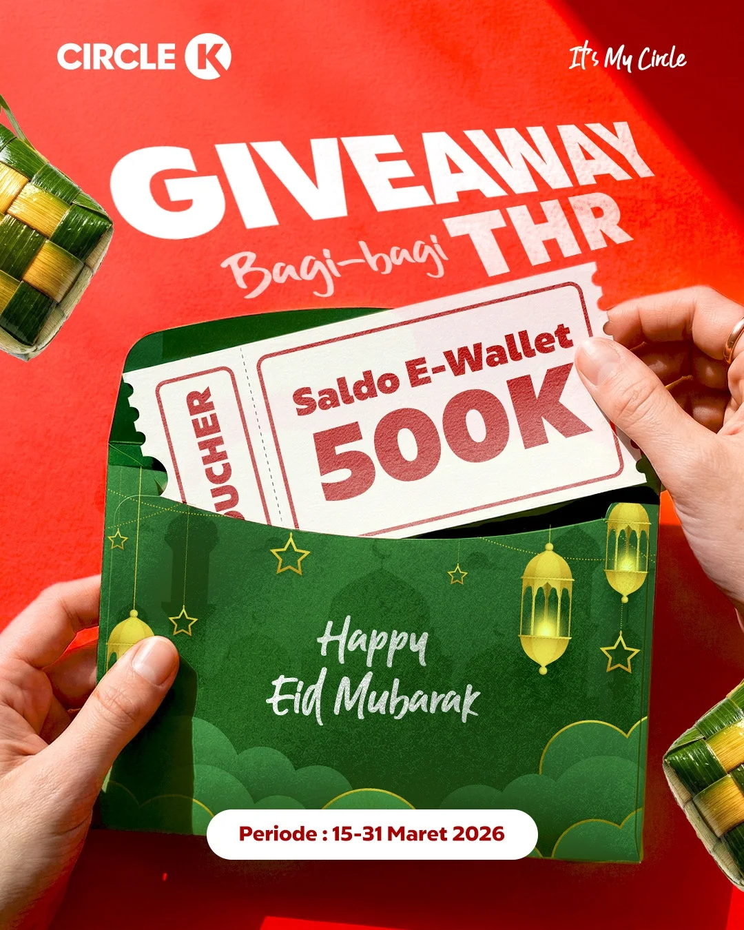 Circle K, Promo Circle K Hari Ini 15-31 Maret 2026 – Menang Saldo E-Wallet 500 Ribu