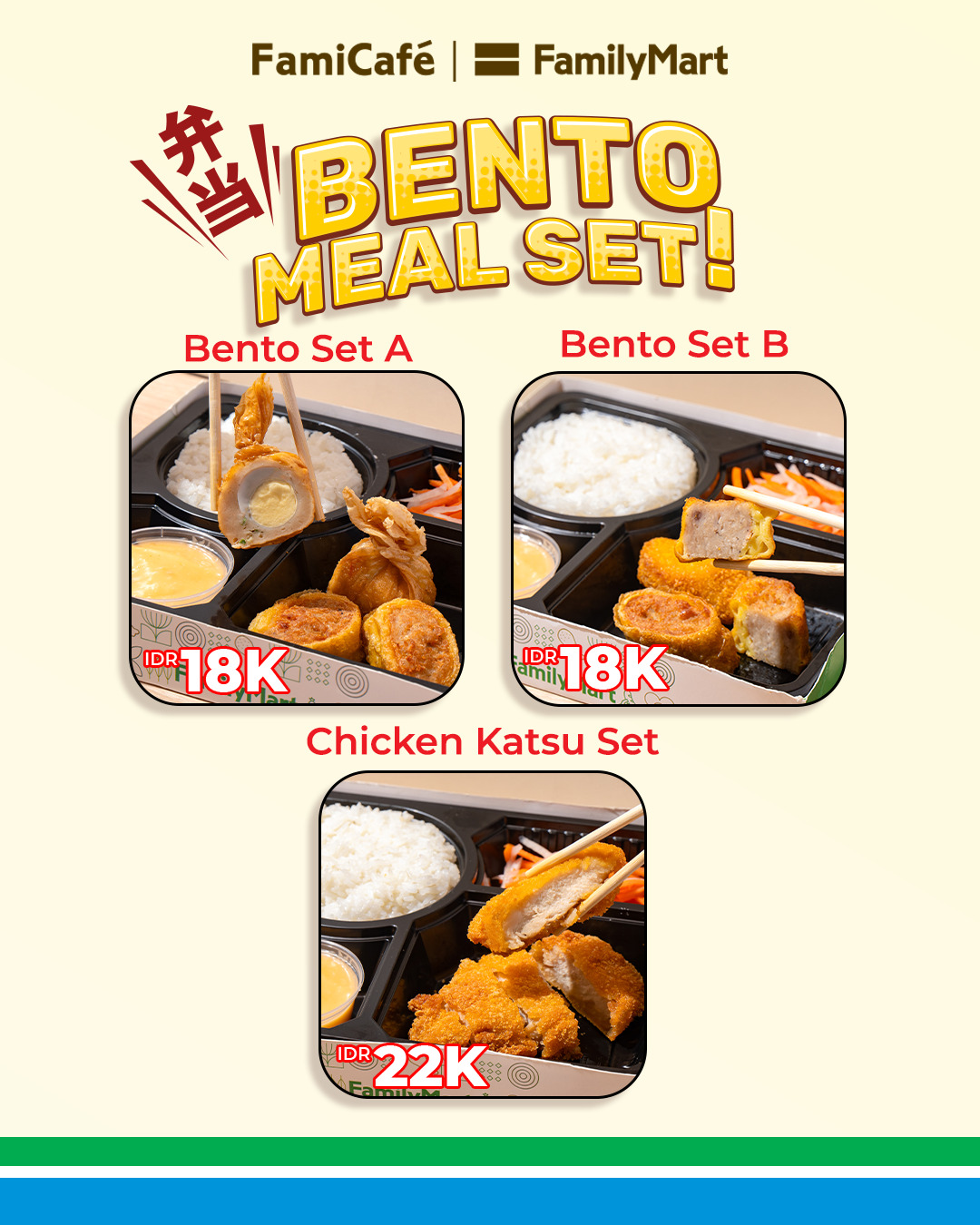FamilyMart, Promo FamilyMart 17-31 Maret 2026, Promo Bento Meal Set Rp 18.000