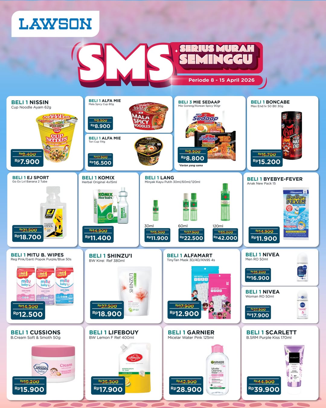 Lawson Station, Promo Lawson Station Hari Ini 9 April 2026, Ada Diskon Serius Murah Seminggu