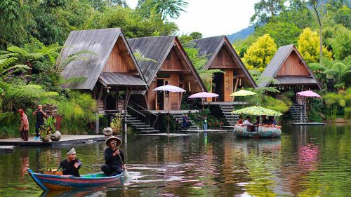 10+ Wahana &amp; Harga Tiket Masuk Dusun Bambu Lembang Terbaru!