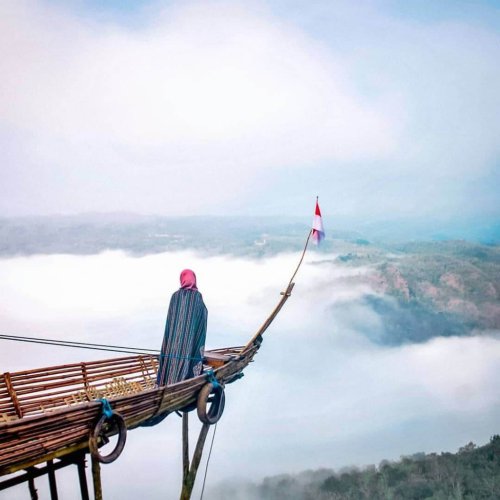 Top 10+ Foto Jurang Tembelan Jogja: Spot Selfie &amp; Ngopi Hits di Bantul