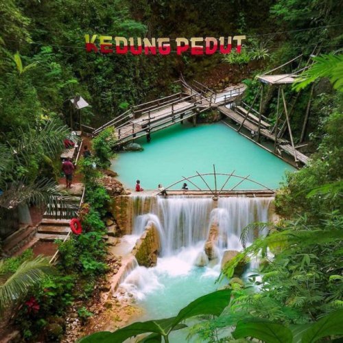 Kedung Pedut: Syurga Tersembunyi di Kulon Progo Air Hijau Tosca
