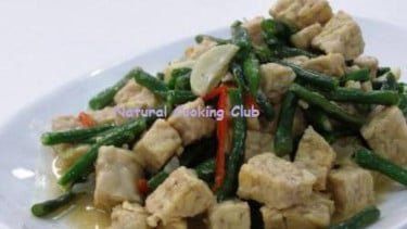 Oseng Tempe Kacang Panjang