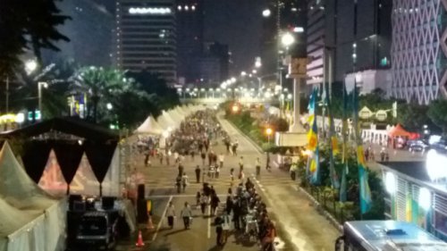Pawai Obor Muharram dan Uji Coba Car Free Night Besok Malam di Jakarta Batal