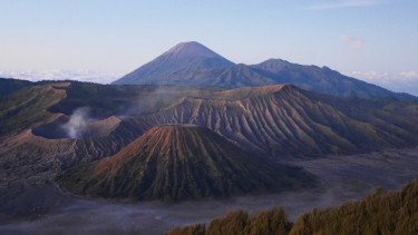 Gunung Bromo dari Pananjakan.