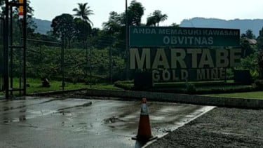 Tambang Emas Martabe Berhenti Beroperasi Sementara, Bahlil: Bantu Penanganan Bencana