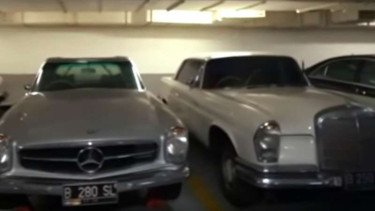 Mobil Mercedes-Benz 280 SL BJ Habibie yang dibeli Ridwan Kamil