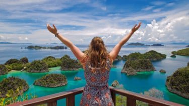 Ilustrasi Traveling