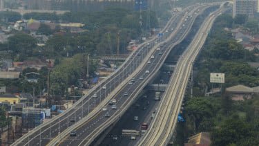 Kendaraan Keluar Jakarta Via Tol Layang MBZ Naik 75,5 Persen saat Libur Kenaikan Yesus Kristus