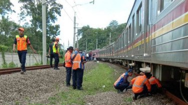 Commuter Line Anjlok Ganggu Rute KRL Bogor-Jakarta Kota, KAI Buka Suara